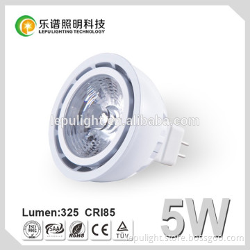 REACTOR-MR16-5W High performance LED dimible CRI>85 spotlight